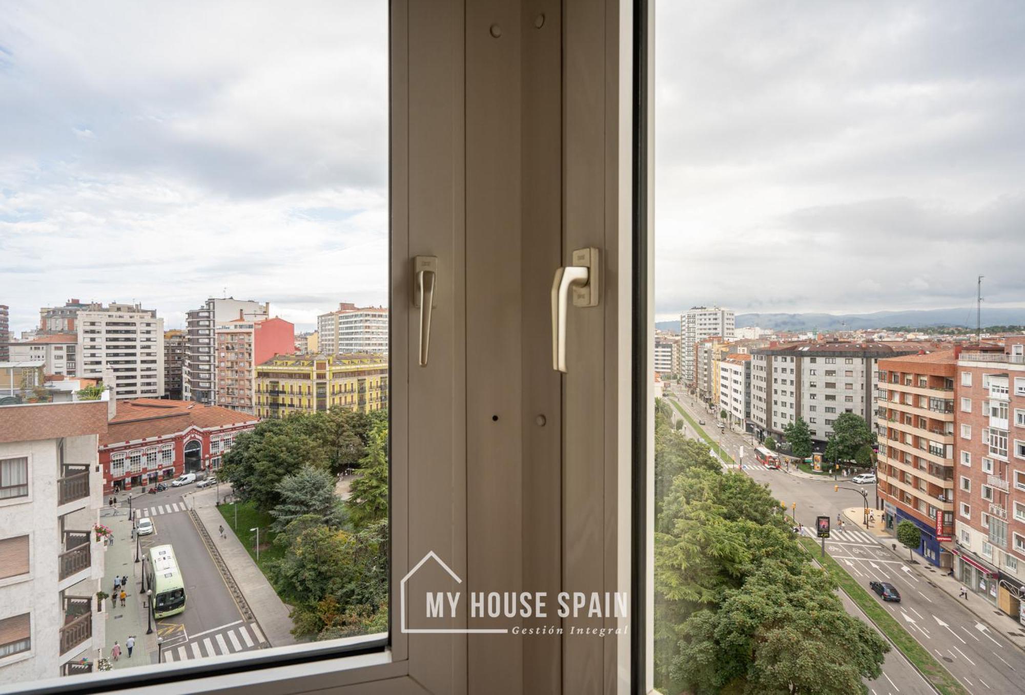 גיחון Myhousespain - Amplio Apartamento Con Vistas En Pleno Centro מראה חיצוני תמונה