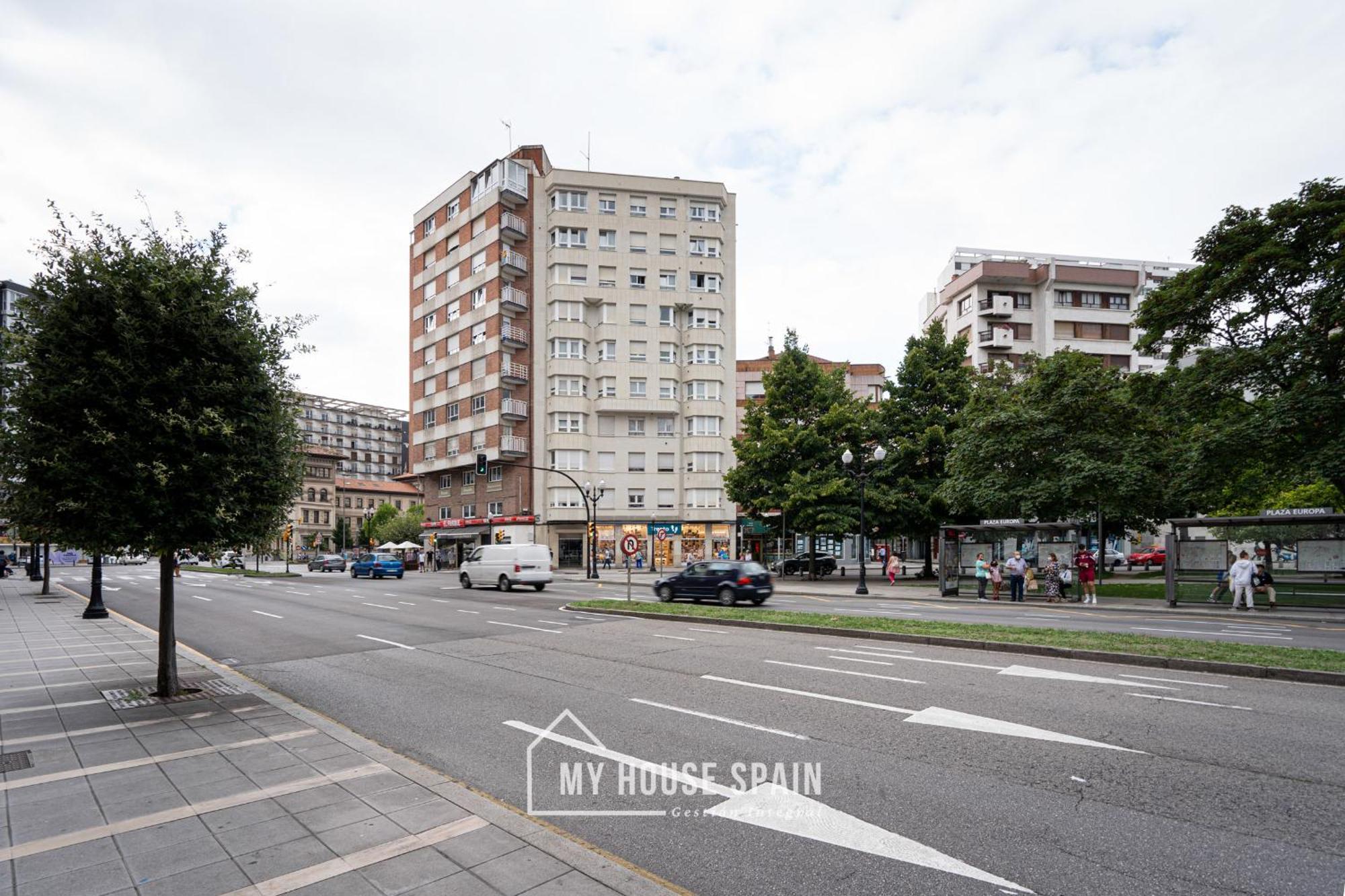 גיחון Myhousespain - Amplio Apartamento Con Vistas En Pleno Centro מראה חיצוני תמונה